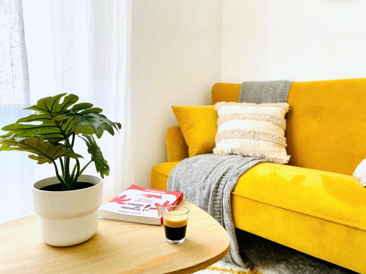 Bohemia - Best Keys - Ideal Pro & Couple - Cosy - Centre Ville - Smart Tv - Netflix & Wifi Fibre - Check-In Autonome - Parking Facile & Gratuit - Confort & Equipements Premium Sens Exterior photo