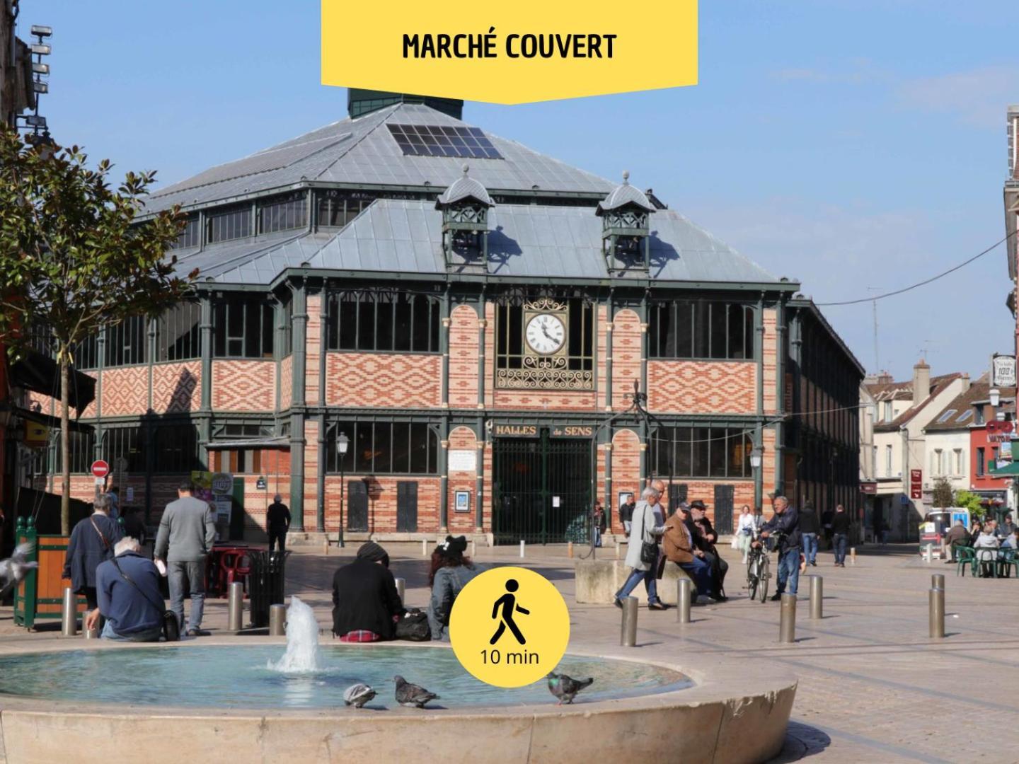 Bohemia - Best Keys - Ideal Pro & Couple - Cosy - Centre Ville - Smart Tv - Netflix & Wifi Fibre - Check-In Autonome - Parking Facile & Gratuit - Confort & Equipements Premium Sens Exterior photo